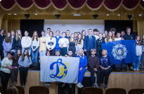 Представники НАВС  провели профорієнтаційну зустріч із ліцеїстами спільно з ФСТ «Динамо» України Фото