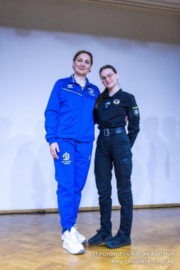 Представники НАВС  провели профорієнтаційну зустріч із ліцеїстами спільно з ФСТ «Динамо» України