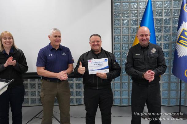 У НАВС провели тренінг із мінної безпеки та гуманітарного розмінування за підтримки міжнародних партнерів