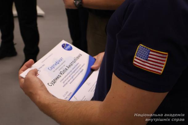 У НАВС провели тренінг із мінної безпеки та гуманітарного розмінування за підтримки міжнародних партнерів