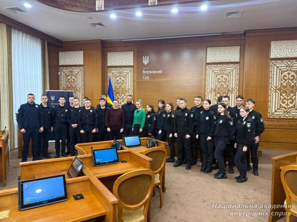 Курсанти академії відвідали Касаційний цивільний суд у складі Верховного Суду Курсанти академії відвідали Касаційний цивільний суд у складі Верховного Суду
