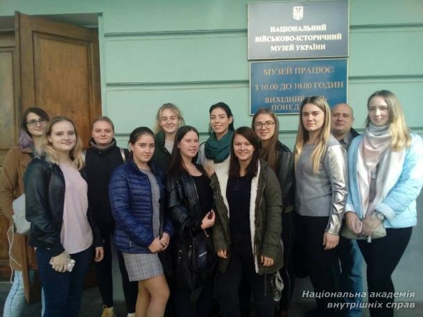 Виїзне практичне заняття студентів першого курсу