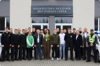 Урок безпеки дорожнього руху в НАВС Фото