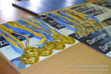 Чемпіонат з гирьового спорту в Національній академії внутрішніх справ 