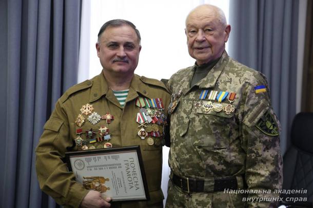 У НАВС вшанували ветеранів бойових дій на території інших держав