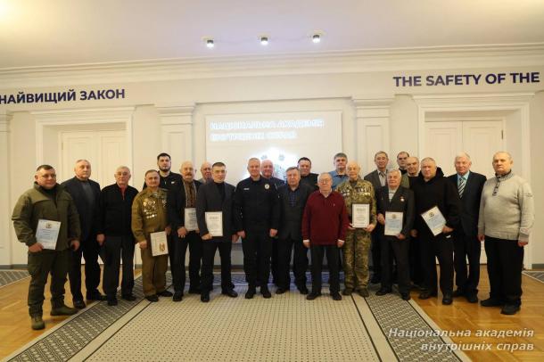 У НАВС вшанували ветеранів бойових дій на території інших держав