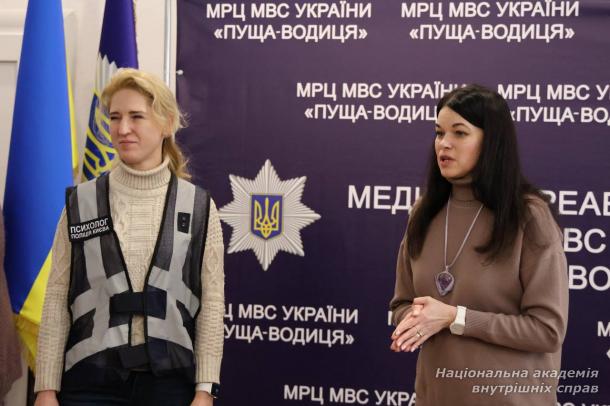 Курсанти НАВС відвідали ветеранів у реабілітаційному центрі МВС