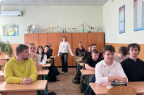 Здобувачі вищої освіти НАВС провели профорієнтаційні зустрічі з ліцеїстами Фото