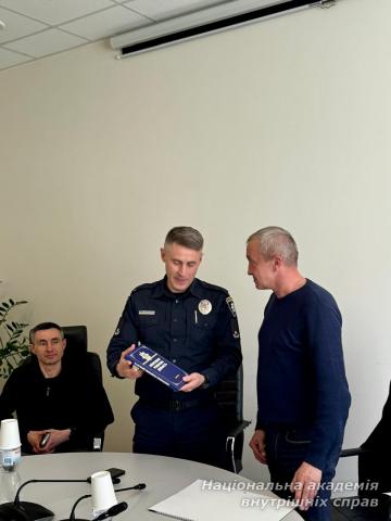 День працівників карного розшуку: зустріч ветеранів з курсантами академії