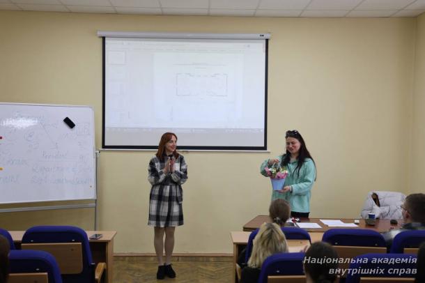 Міжнародний протокол як мова професійної комунікації: у ННІПП НАВС відбулося бінарне заняття