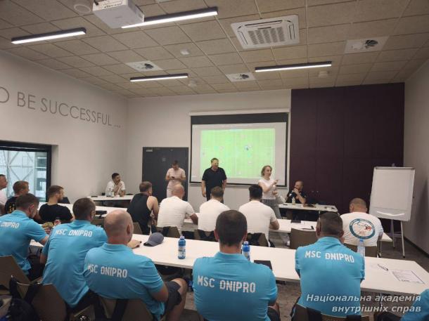 Представник НАВС взяв участь у міжнародних зборах з ампфутболу в Польщі