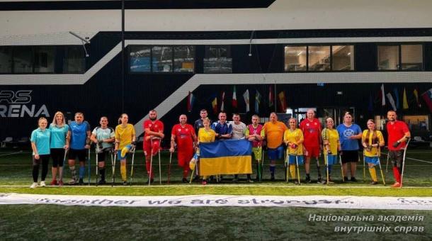 Представник НАВС взяв участь у міжнародних зборах з ампфутболу в Польщі