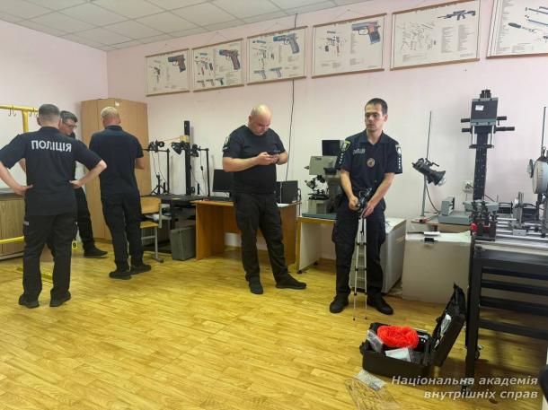 У НАВС провели практичні заняття для фахівців підрозділів криміналістичного забезпечення