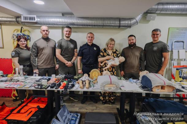 Мітці Пердью в НАВС: про освіту, війну й силу ментального здоров’я