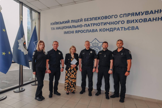 Мітці Пердью в НАВС: про освіту, війну й силу ментального здоров’я