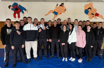 Бінарне заняття зі спеціальної фізичної підготовки з майбутніми криміналістами Фото