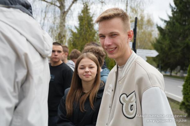 У навчально-науковому інституті поліцейської діяльності НАВС відбувся день відкритих дверей