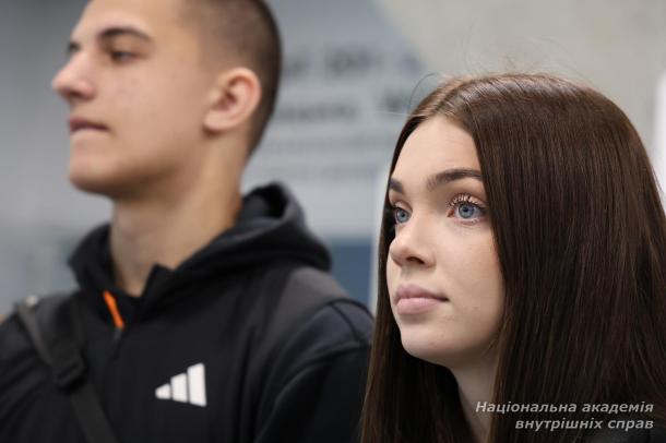 У навчально-науковому інституті поліцейської діяльності НАВС відбувся день відкритих дверей