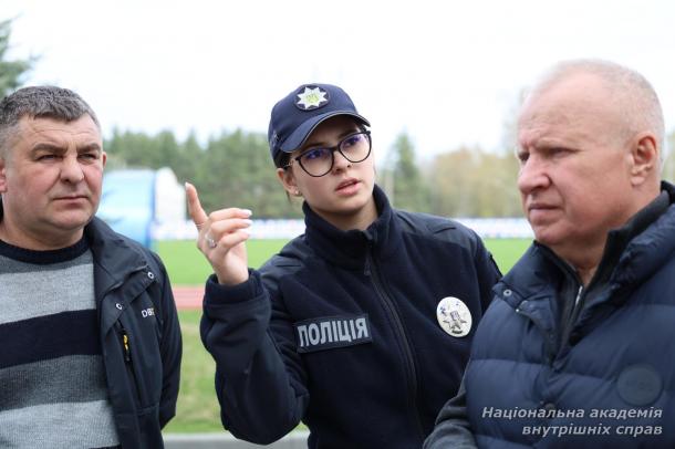 У навчально-науковому інституті поліцейської діяльності НАВС відбувся день відкритих дверей