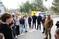 У навчально-науковому інституті поліцейської діяльності НАВС відбувся день відкритих дверей (ВІДЕО) Фото