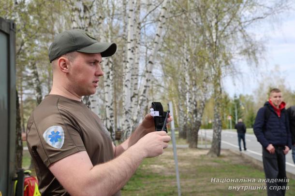 У навчально-науковому інституті поліцейської діяльності НАВС відбувся день відкритих дверей