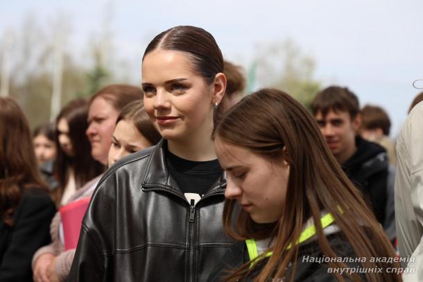 У навчально-науковому інституті поліцейської діяльності НАВС відбувся день відкритих дверей