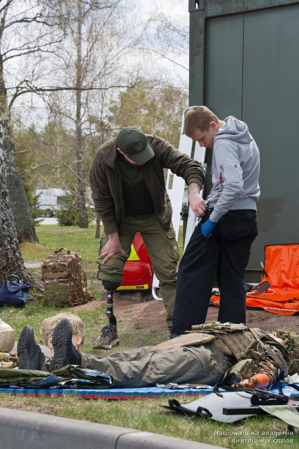 У навчально-науковому інституті поліцейської діяльності НАВС відбувся день відкритих дверей