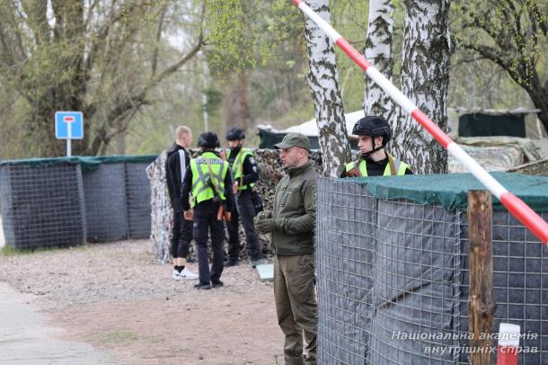 У навчально-науковому інституті поліцейської діяльності НАВС відбувся день відкритих дверей