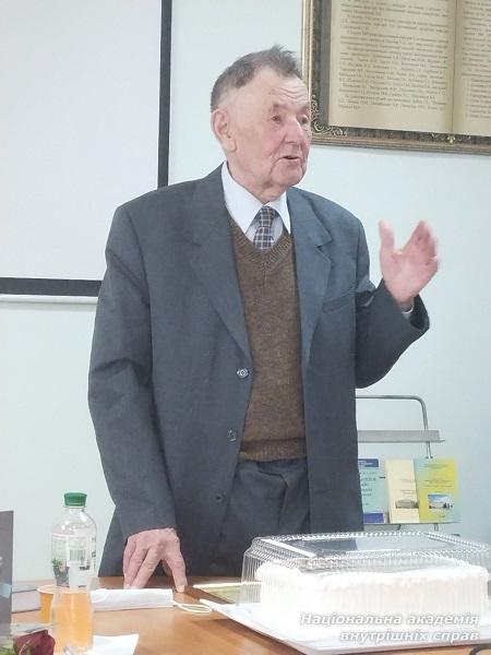 Творча зустріч із засновником наукової школи цивілістики НАВС  Іваном Бірюковим