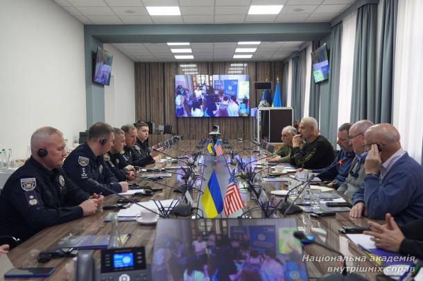 На базі НАВС відбулася зустріч з делегацією Сполучених Штатів Америки