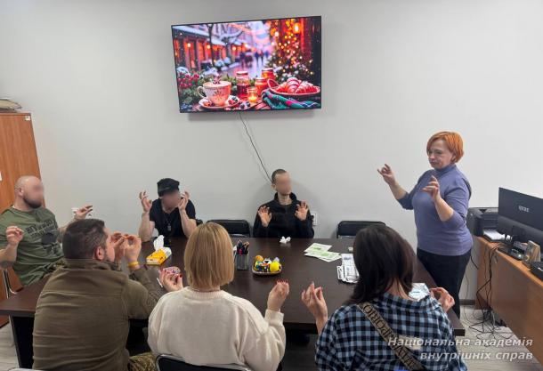 Студентки інституту заочного та дистанційного навчання долучилися до занять із психоемоційного відновлення військовослужбовців