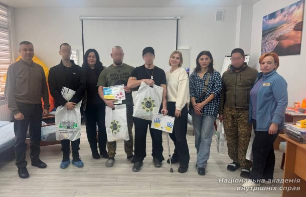 Студентки інституту заочного та дистанційного навчання долучилися до занять із психоемоційного відновлення військовослужбовців