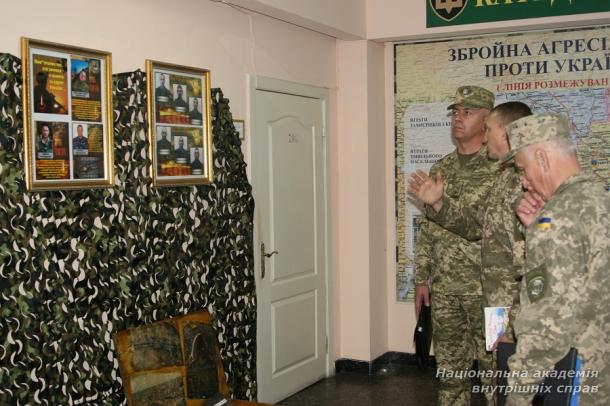 Перевірка роботи кафедри військової підготовки