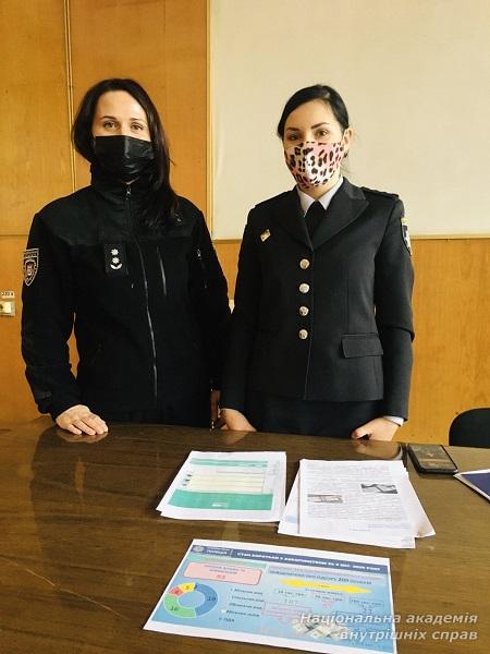 На занятті в ННІ № 2 НАВС – гостя з Департаменту стратегічних розслідувань НПУ