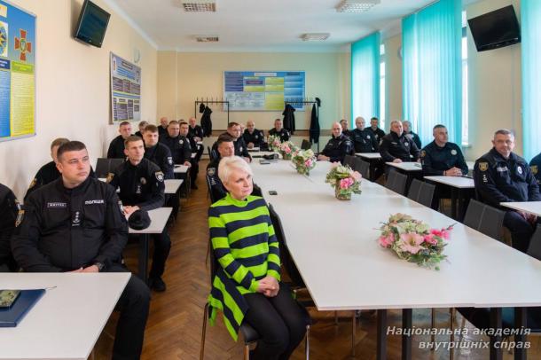 Випуск керівників районних підрозділів поліції в НАВС