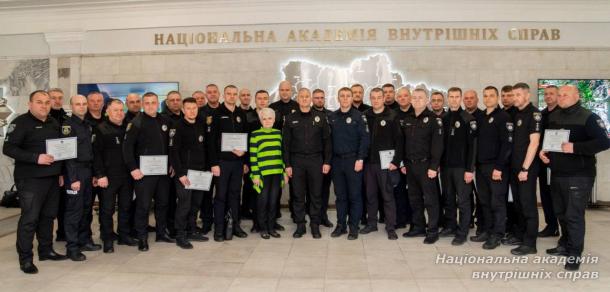 Випуск керівників районних підрозділів поліції в НАВС