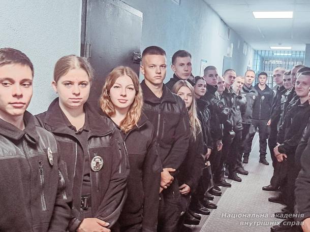Курсанти НАВС ознайомилися зі стандартами роботи системи «Custody Records» в ІТТ № 7 ГУНП в Київській області