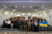 Патріотична зустріч зі студентами «Історія української державності» Фото