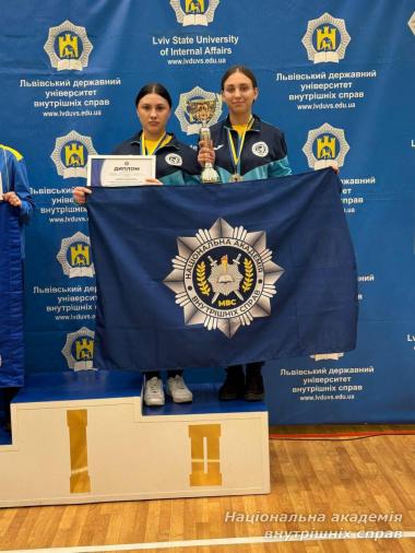 Збірна НАВС — чемпіони з настільного тенісу серед ЗВО системи МВС України