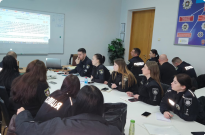 Безпечне освітнє середовище: у НАВС провели бінарне заняття для поліцейських Служби освітньої безпеки Фото