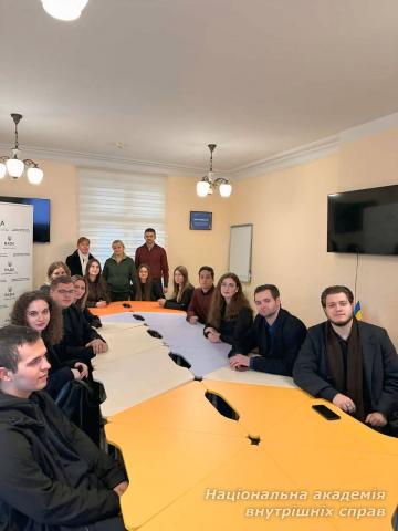 Візит магістрантів ННІПП НАВС до Дослідницької служби Верховної Ради України