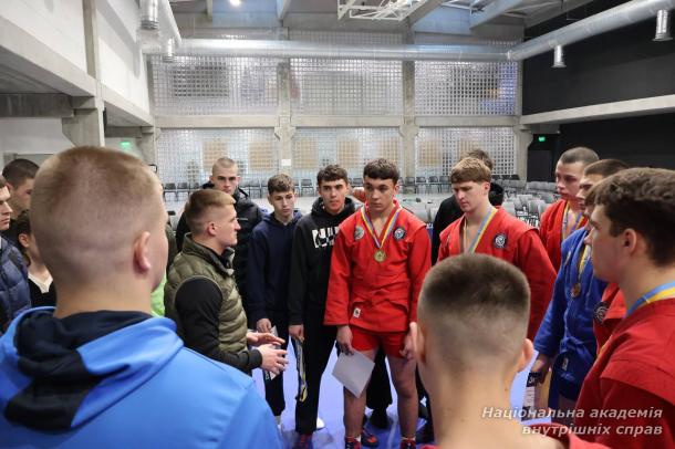 У НАВС відбувся чемпіонат академії з боротьби самбо