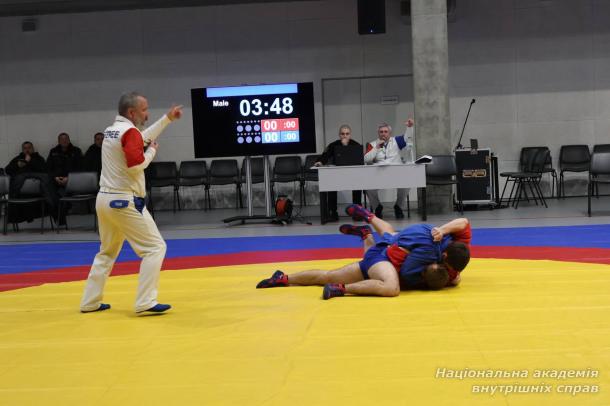 У НАВС відбувся чемпіонат академії з боротьби самбо