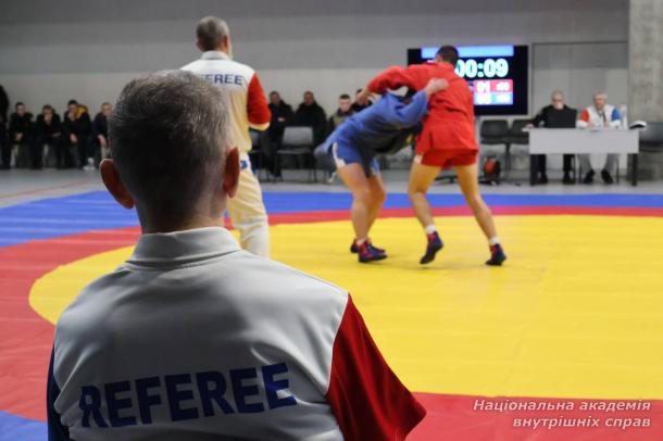 У НАВС відбувся чемпіонат академії з боротьби самбо