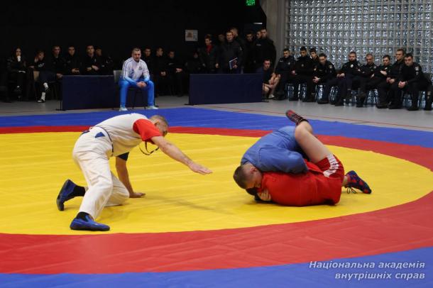 У НАВС відбувся чемпіонат академії з боротьби самбо