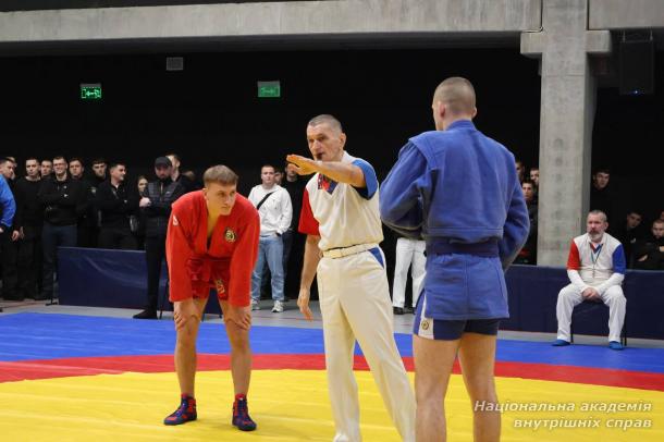 У НАВС відбувся чемпіонат академії з боротьби самбо