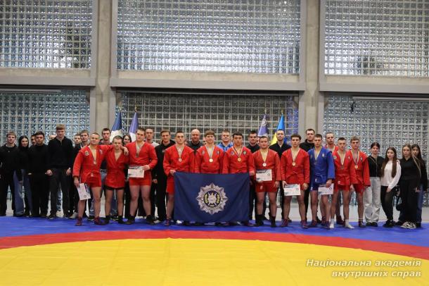 У НАВС відбувся чемпіонат академії з боротьби самбо