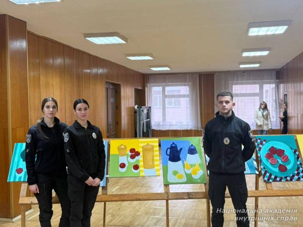 Курсанти НАВС ушанували пам’ять Героя Андрія Бахтова Курсанти НАВС ушанували пам’ять Героя Андрія Бахтова