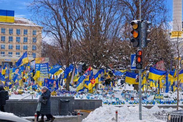 Курсанти академії вшанували Героїв Небесної сотні