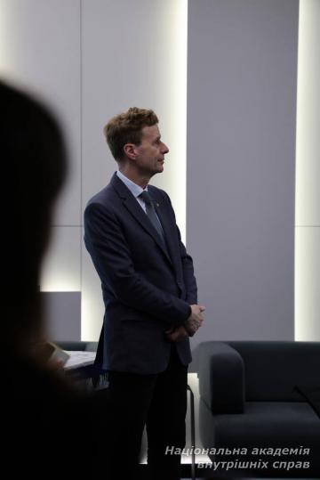 Відбувся візит Голови КМЄС в Україні до Національної академії внутрішніх справ Відбувся візит Голови КМЄС в Україні до Національної академії внутрішніх справ